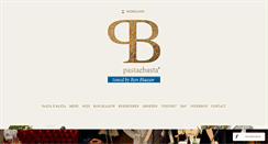 Desktop Screenshot of pastaebasta.nl